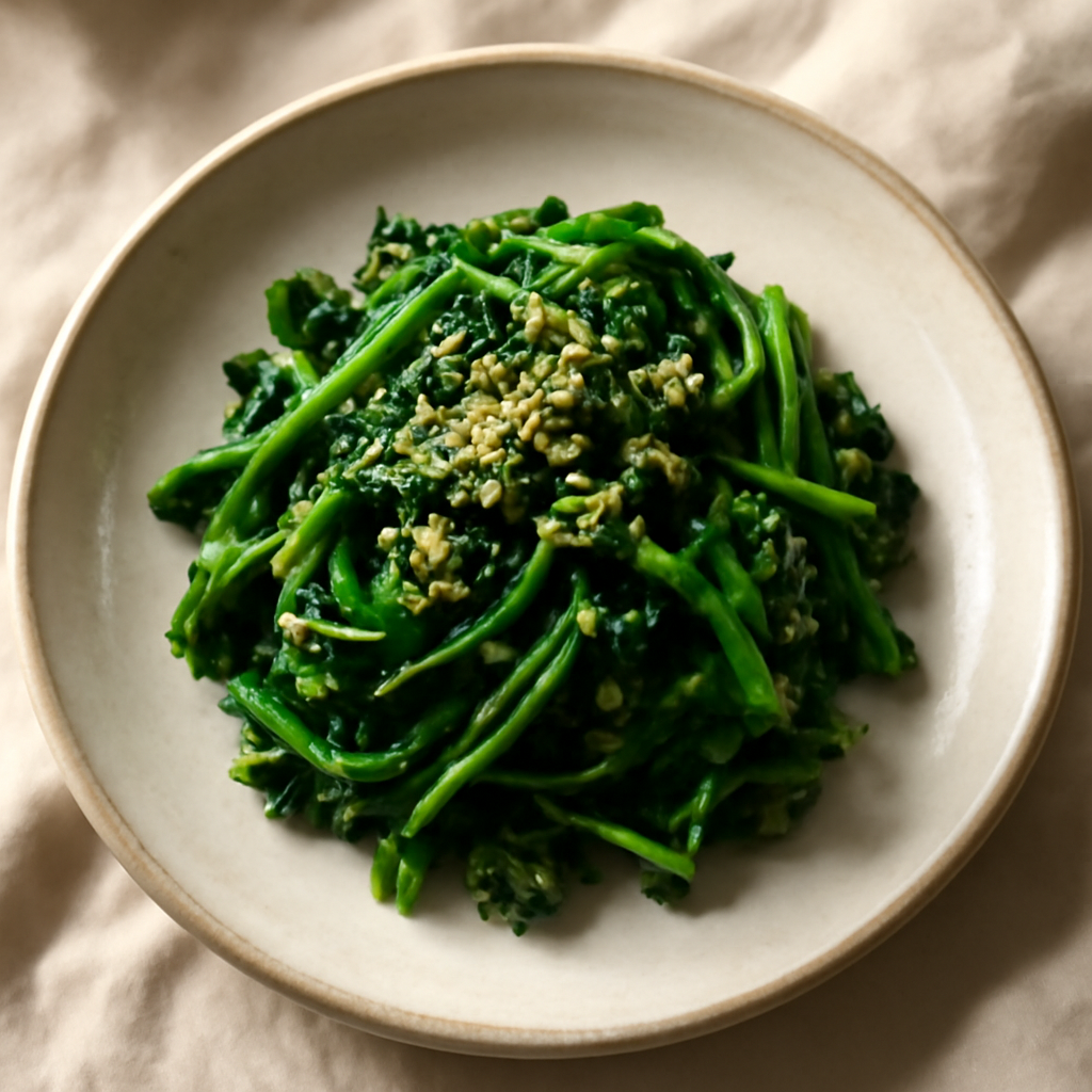 Sigeumchi Namul Seasoned Spinach