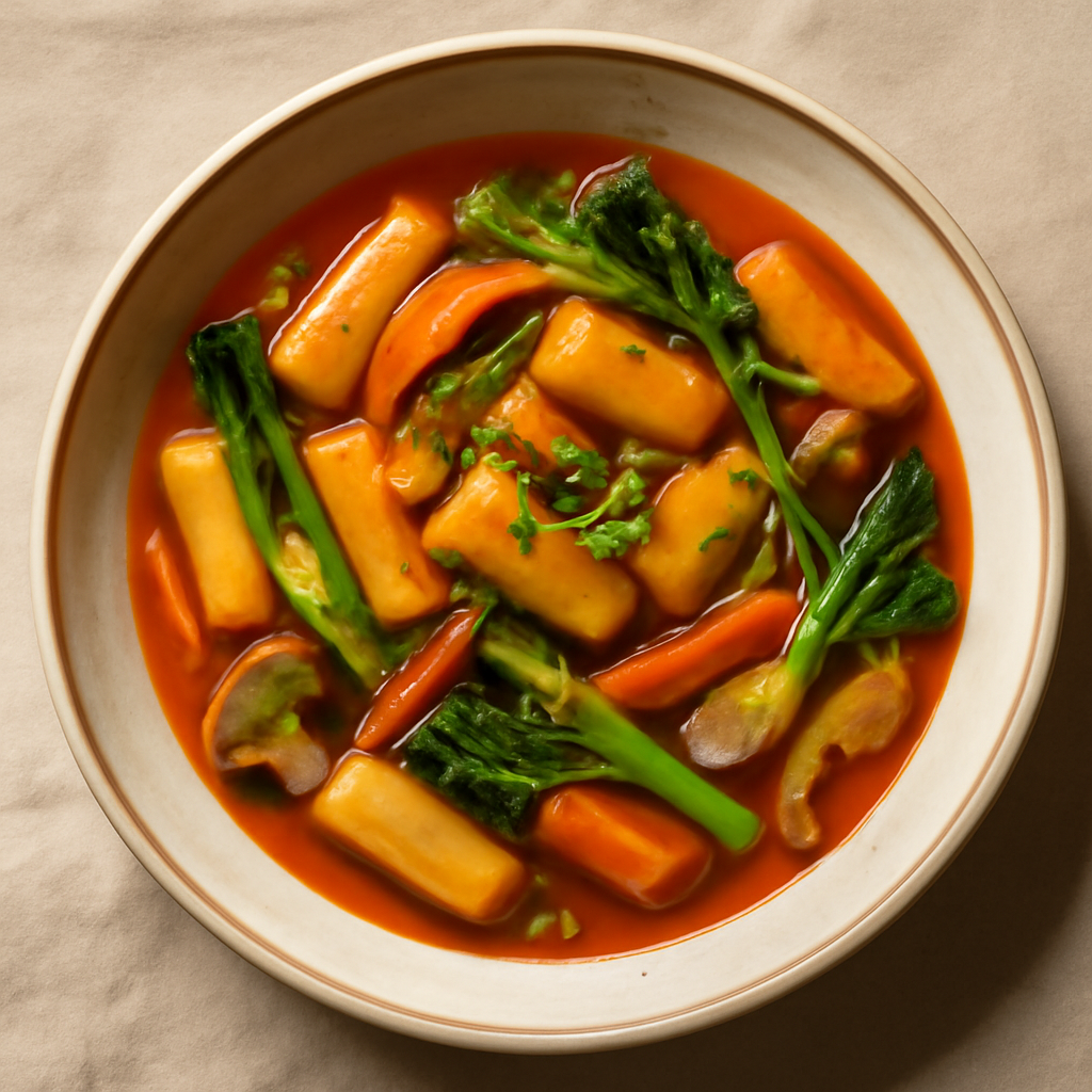 Vegetable Tteokbokki