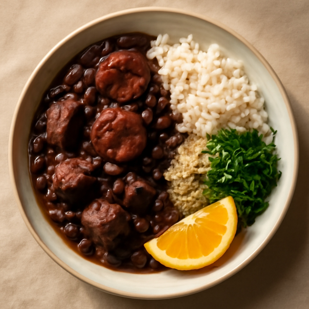 Brazilian Feijoada Black Bean Stew