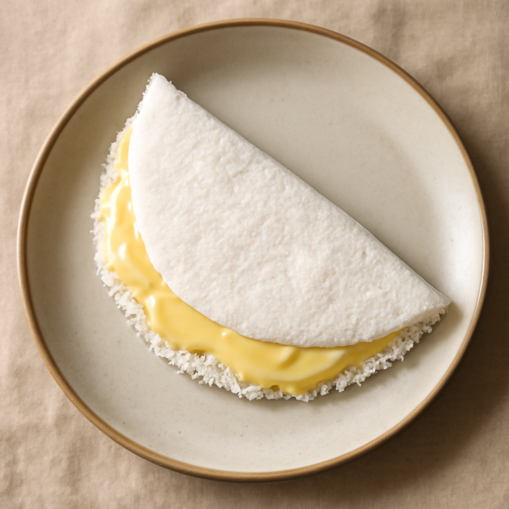 Brazilian Tapioca Crepe with Cheese
