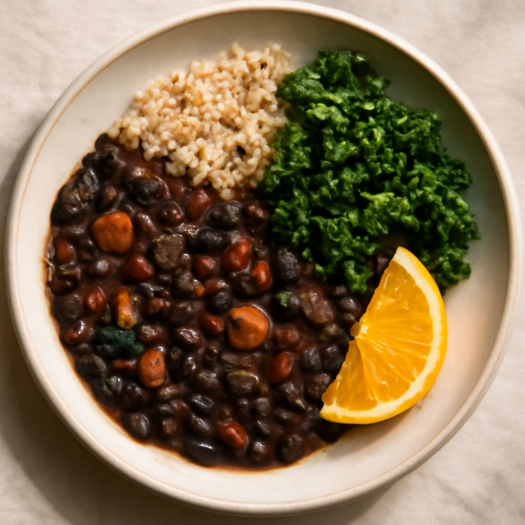 Brazilian Vegan Black Bean Feijoada