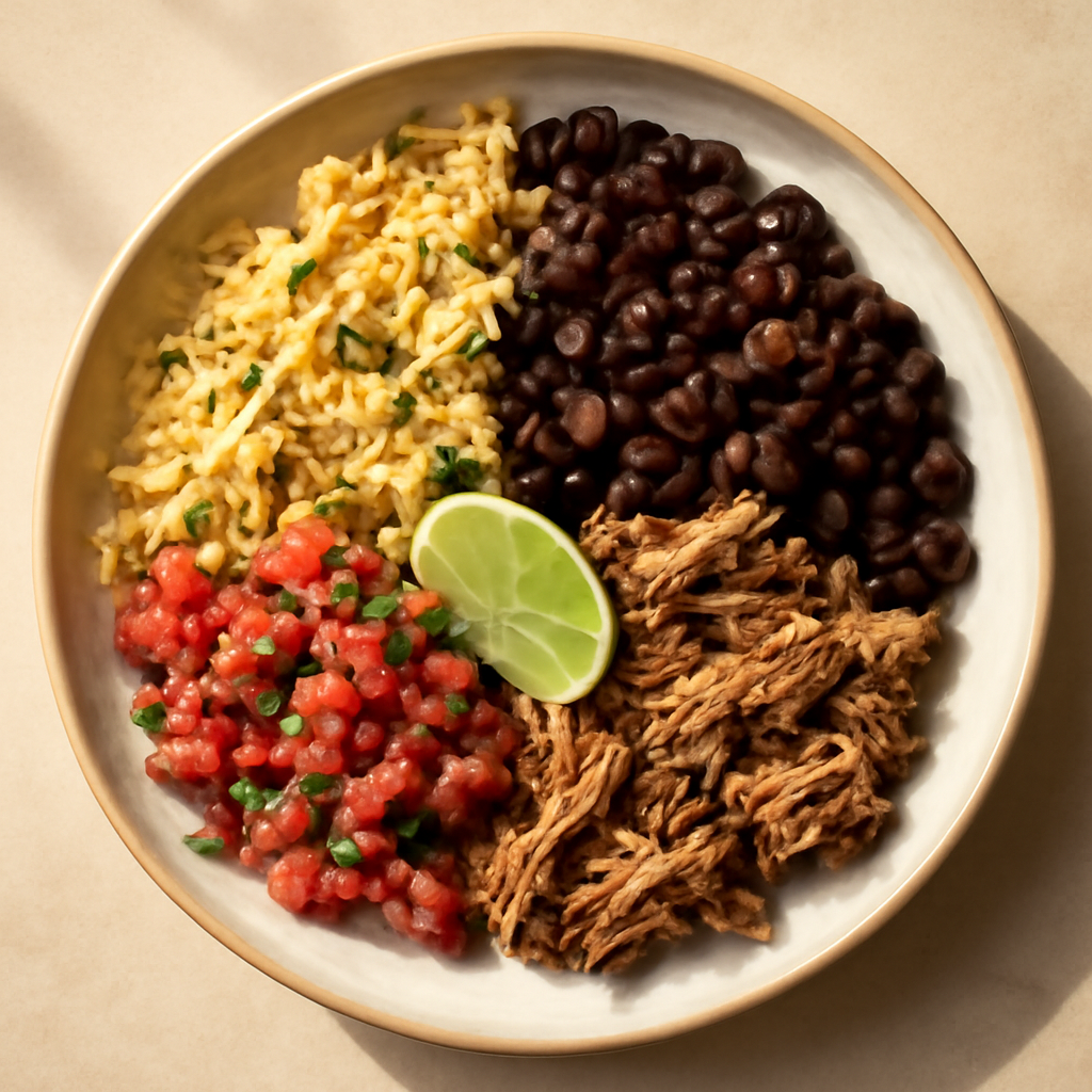 Cuban Black Bean Rice Bowl