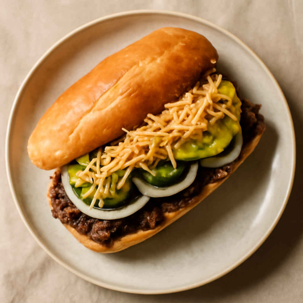 Cuban Pan con Bistec