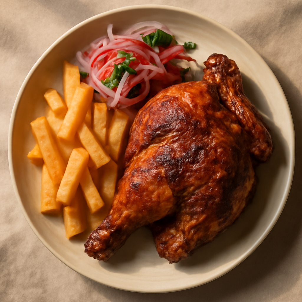 Peruvian Pollo a la Brasa Roast Chicken