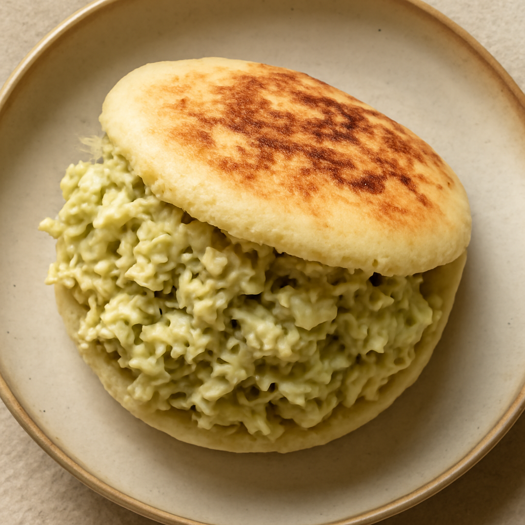 Venezuelan Arepa Reina Pepiada