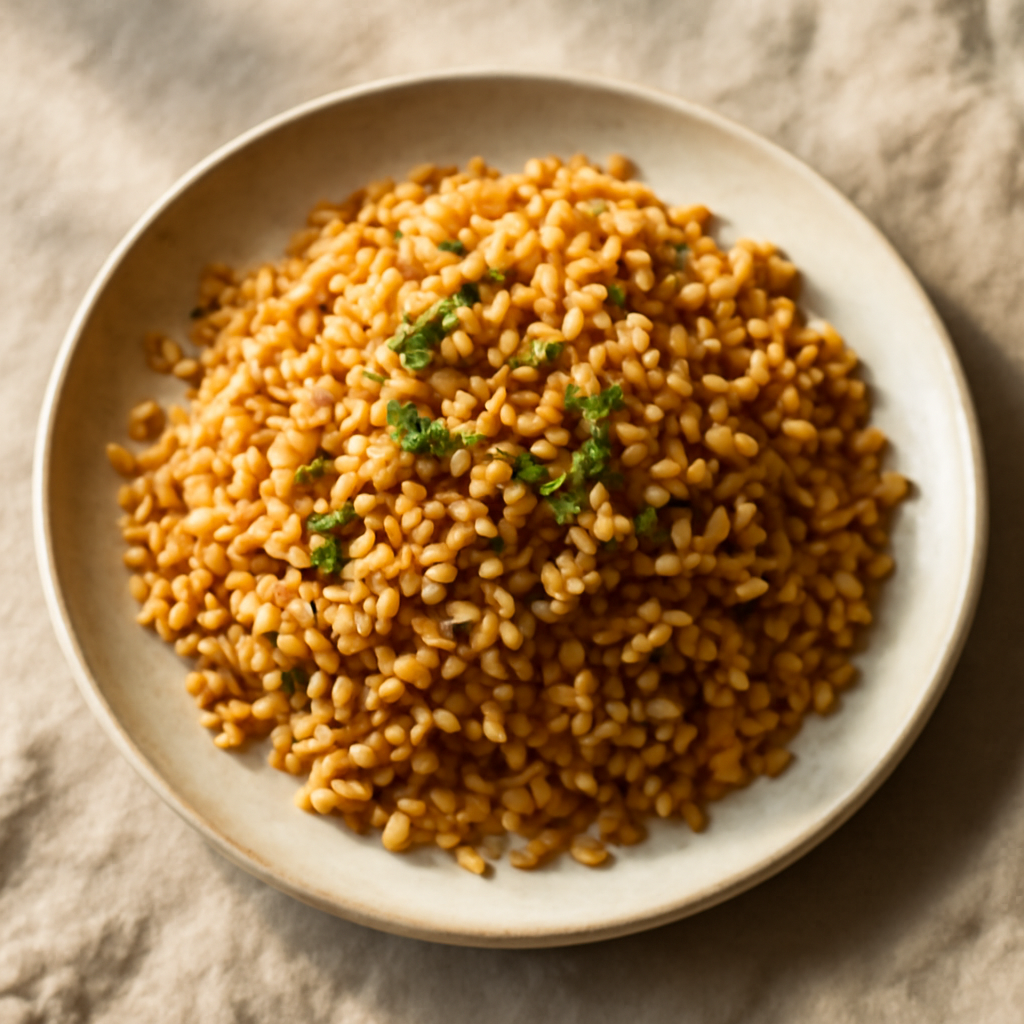 Batch Bulgur Pilaf with Vermicelli