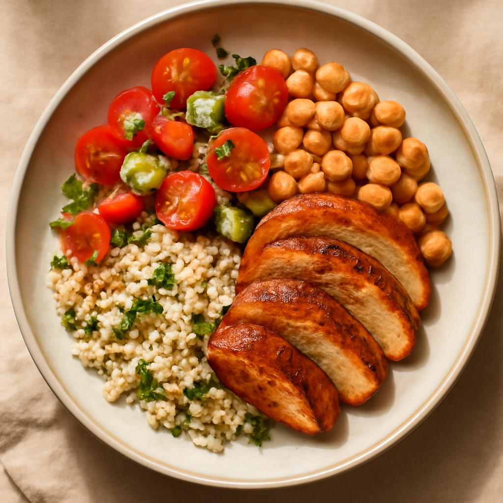 Spiced Chicken and Couscous Bowl
