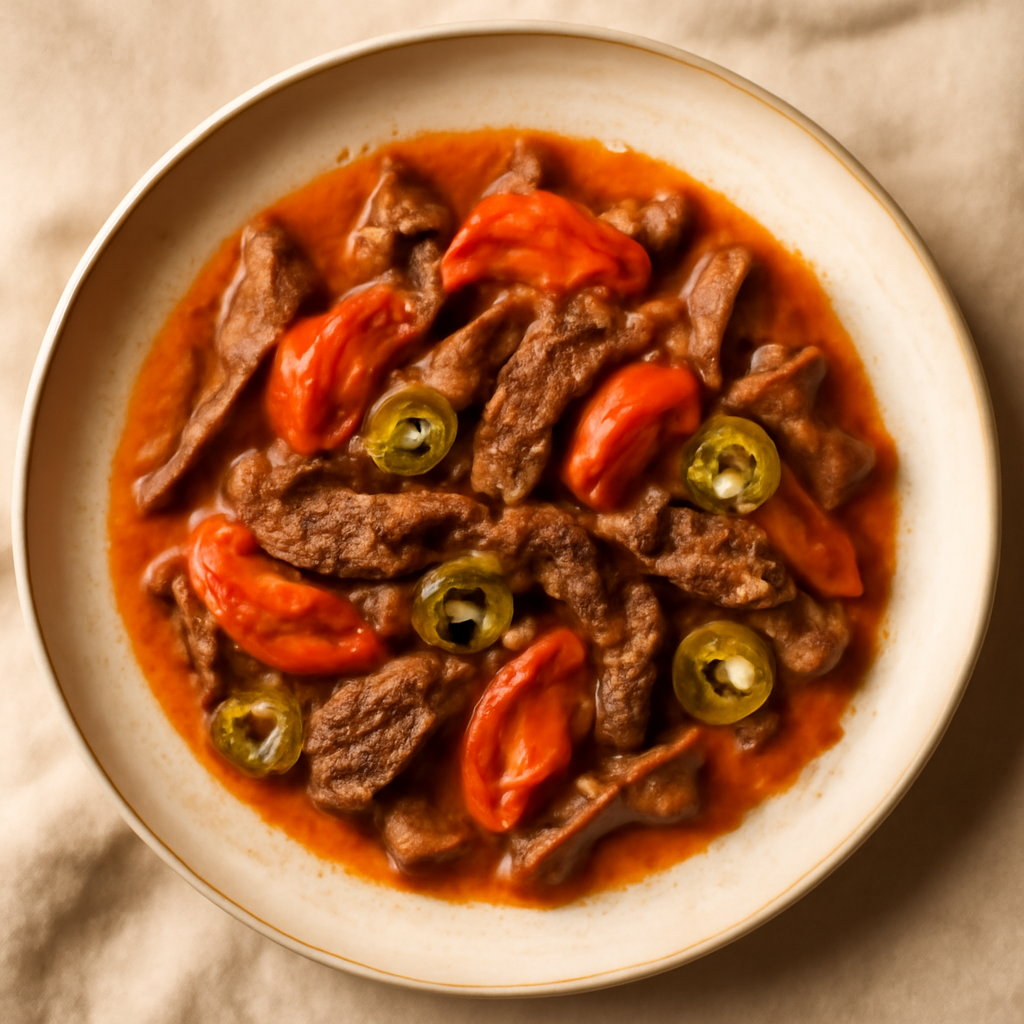 Bistec a la Mexicana