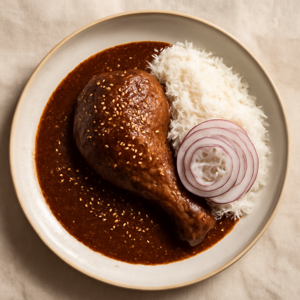 Mole Poblano con Pollo