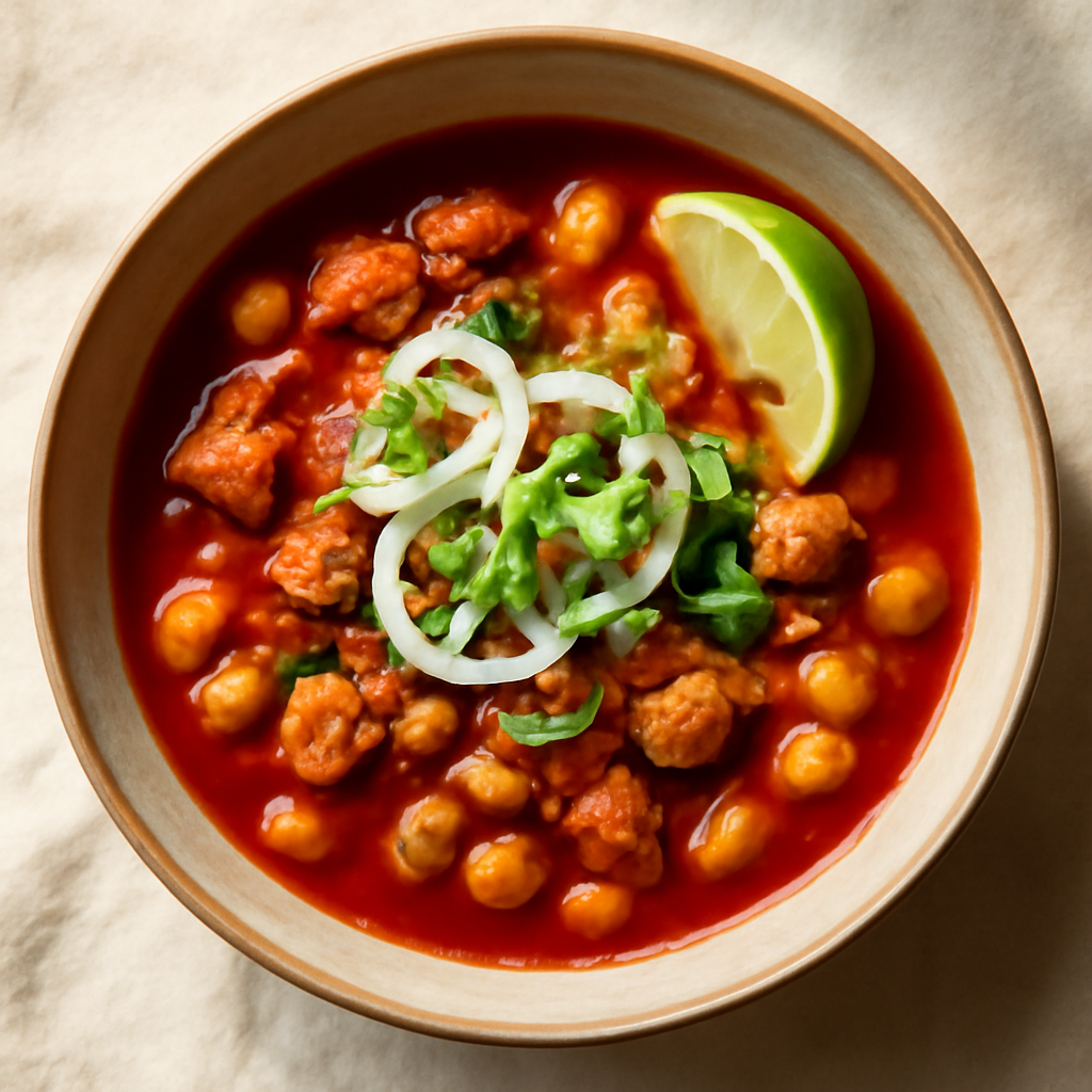 Pozole Rojo de Puerco
