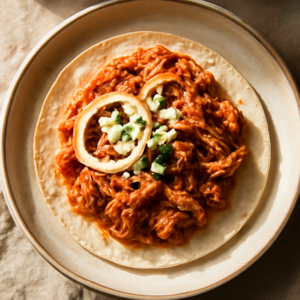 Slow Cooker Chicken Tinga Prep