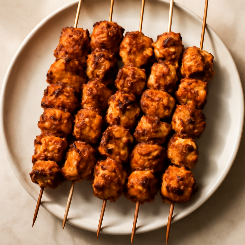 Meal-Prep Marinated Chicken Shish Tawook Skewers