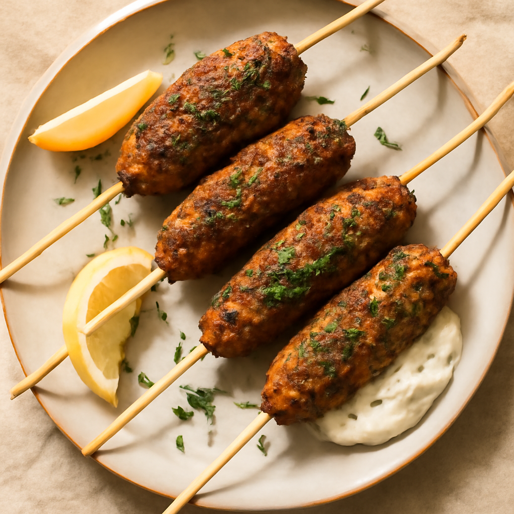 Spiced Lamb Kofta Kebabs