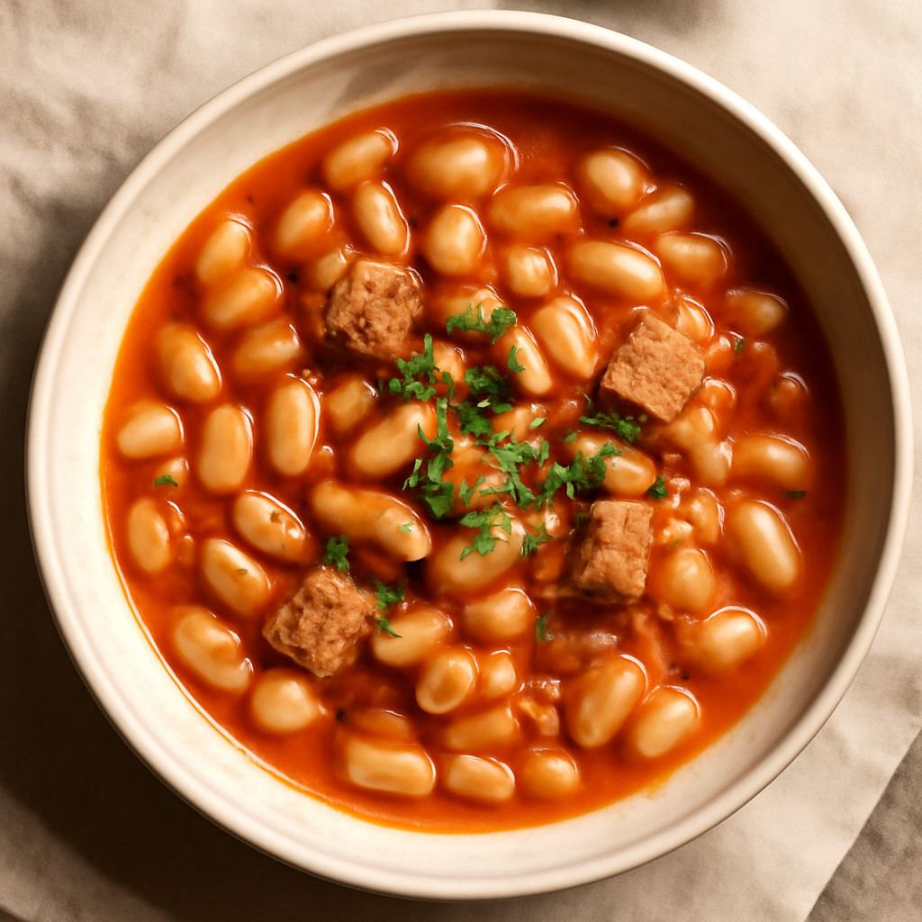 Turkish White Bean Stew Fasulye