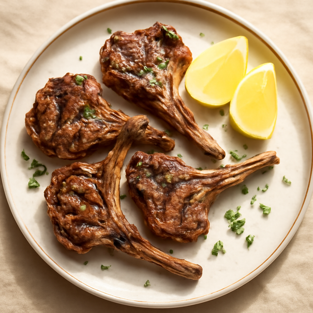 Chuletas de Cordero a la Plancha