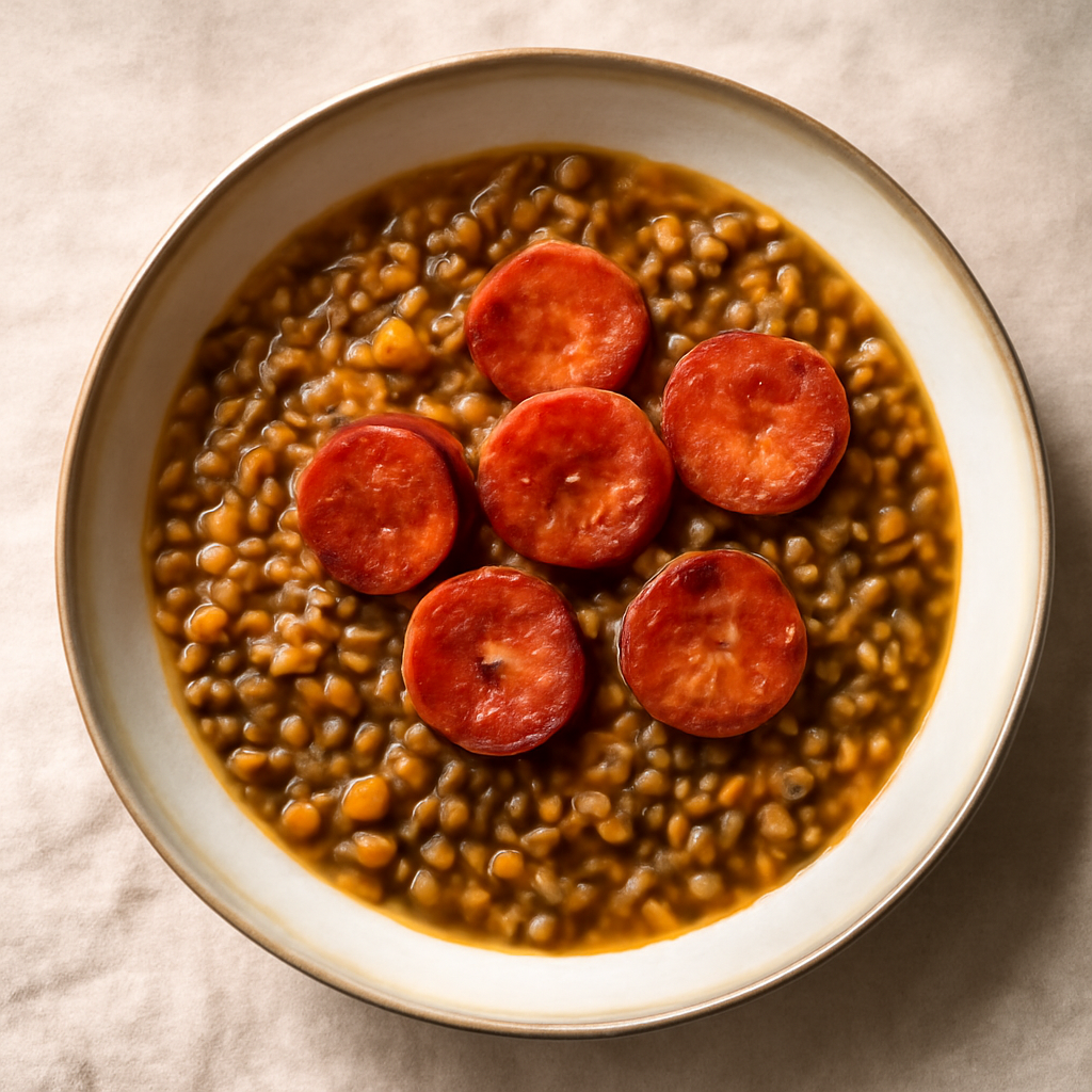 Lentejas con Chorizo