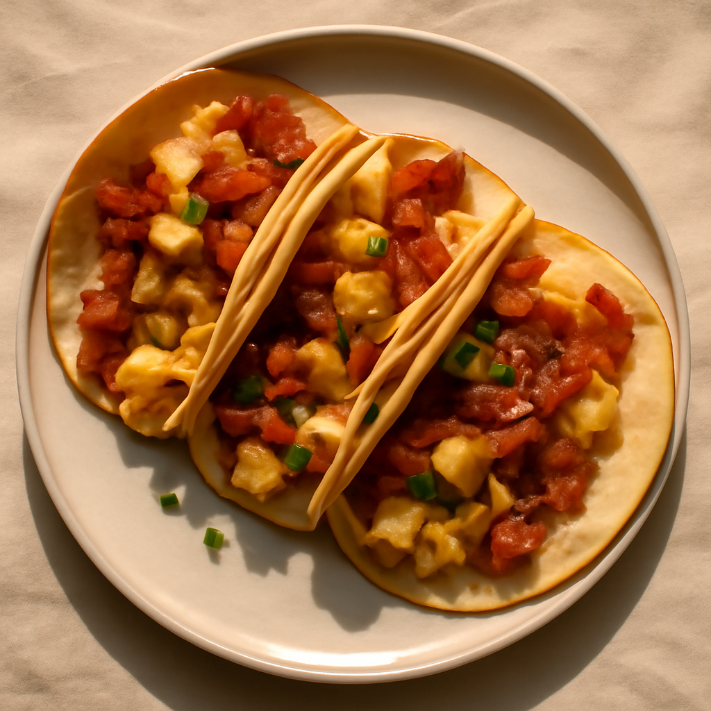 Bacon Potato Breakfast Tacos