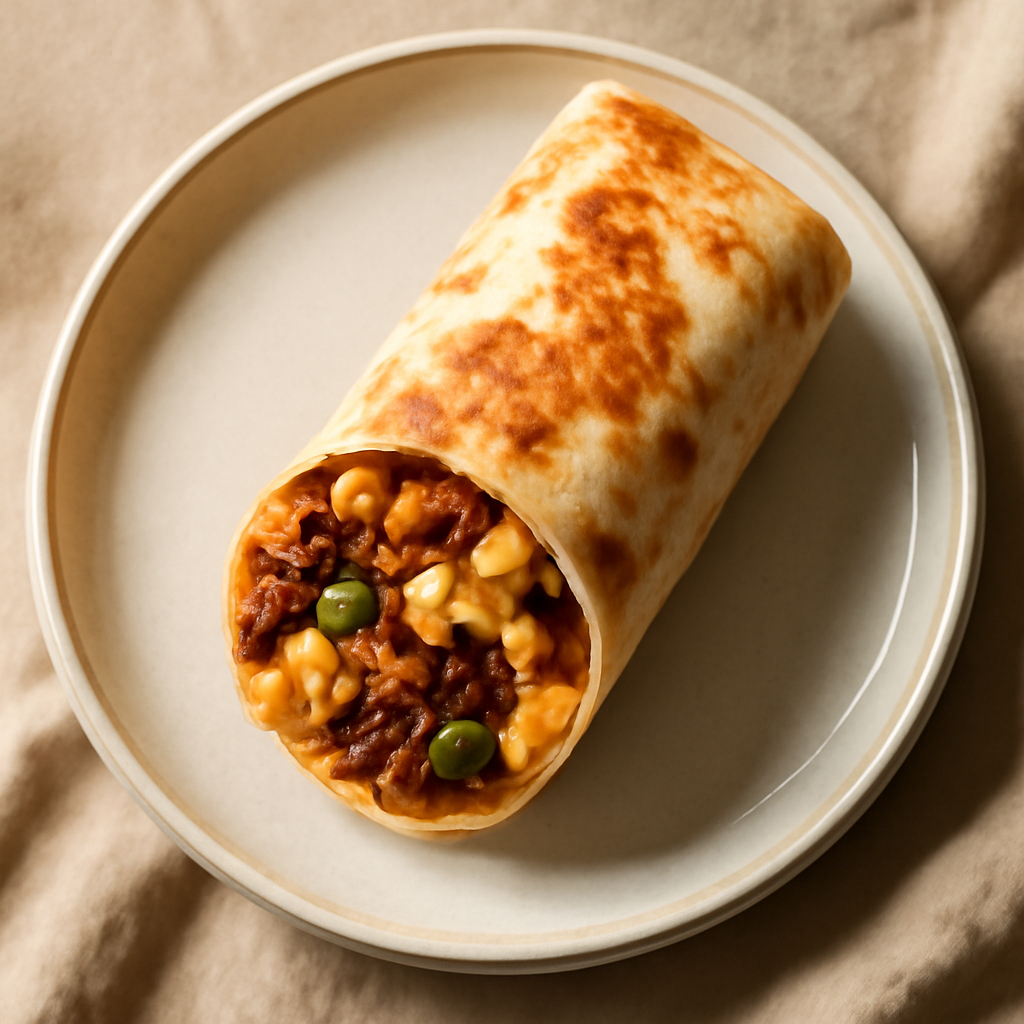 Chorizo and Egg Breakfast Burrito