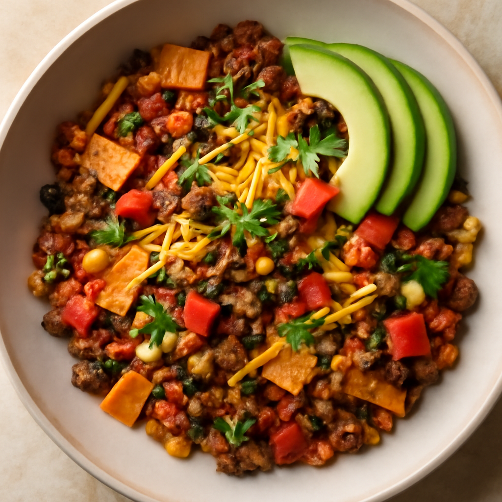 Ground Beef Taco Skillet