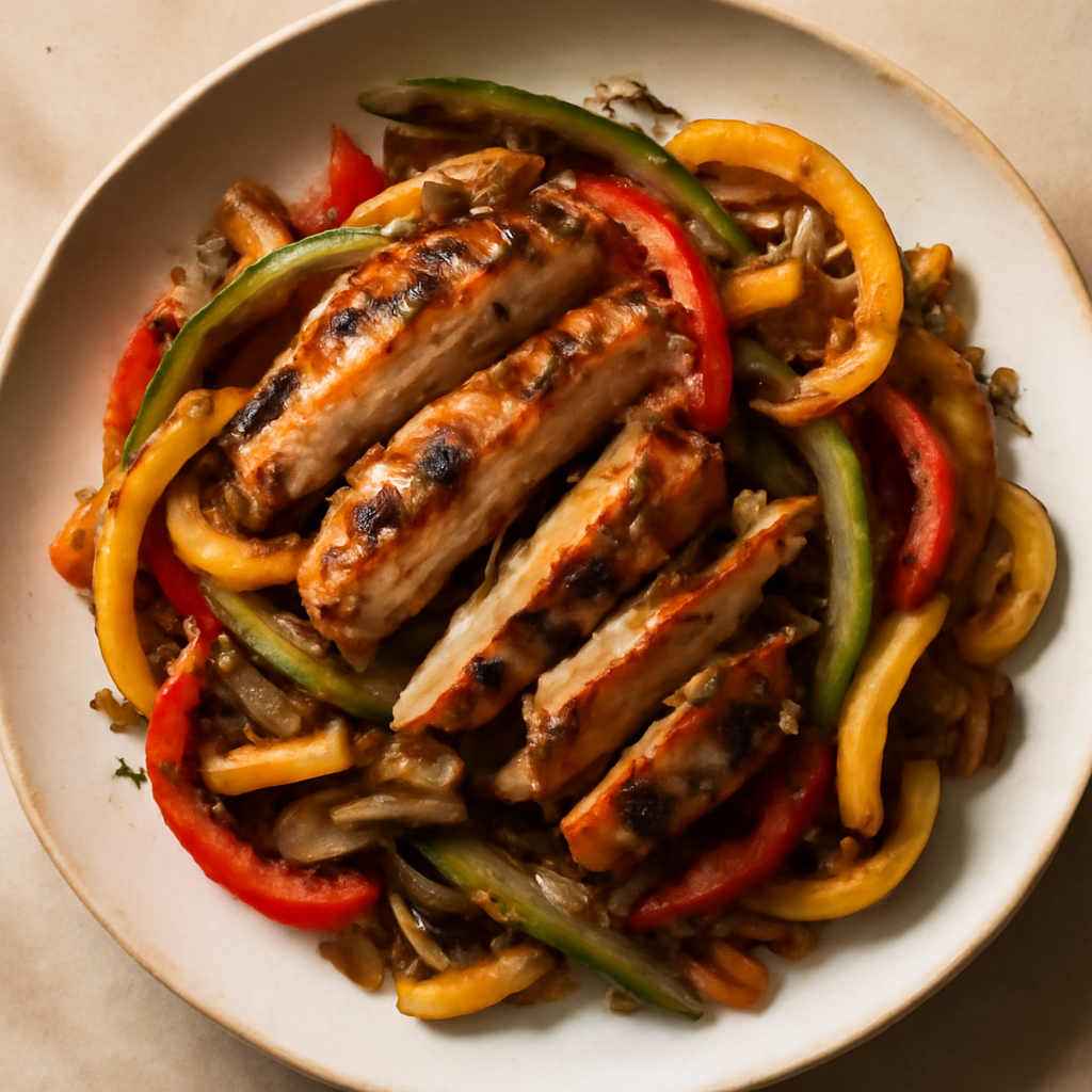 Sizzling Chicken Fajitas