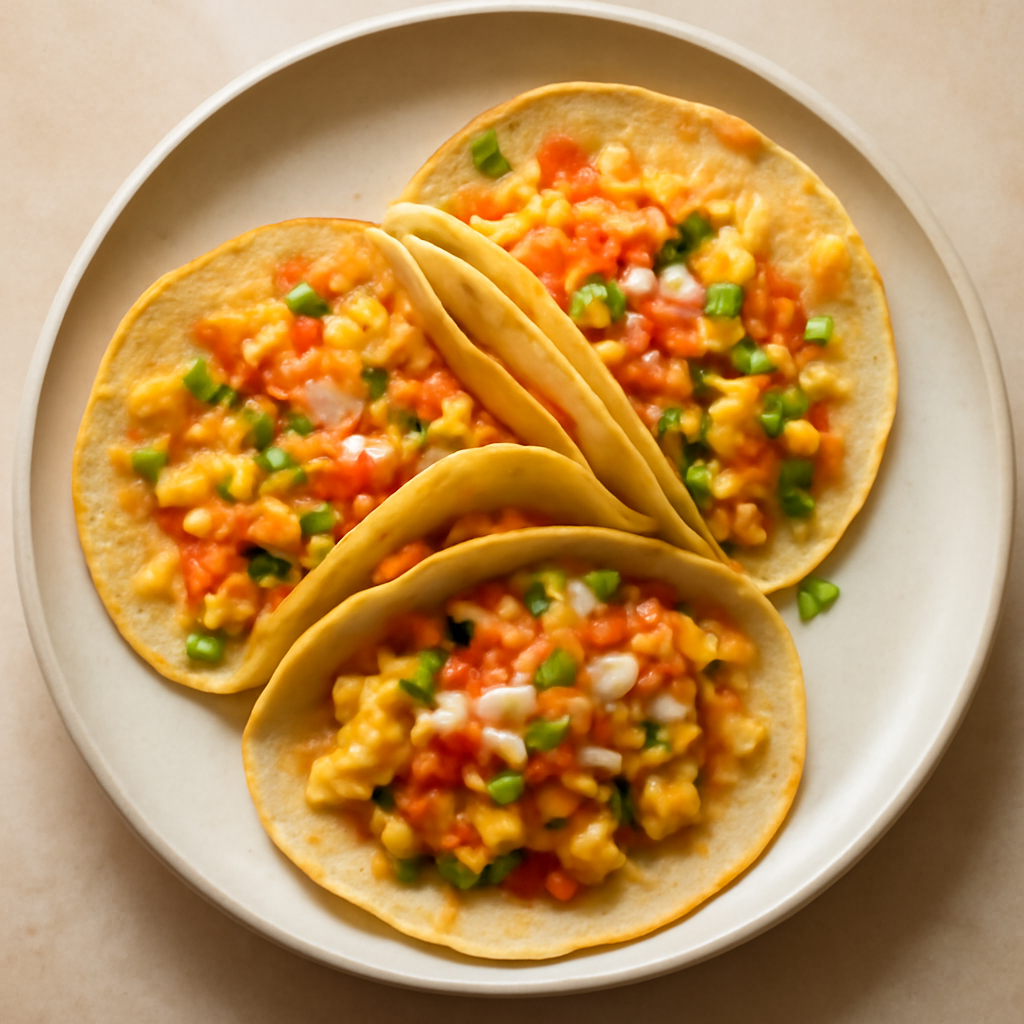 Tex-Mex Migas Tacos