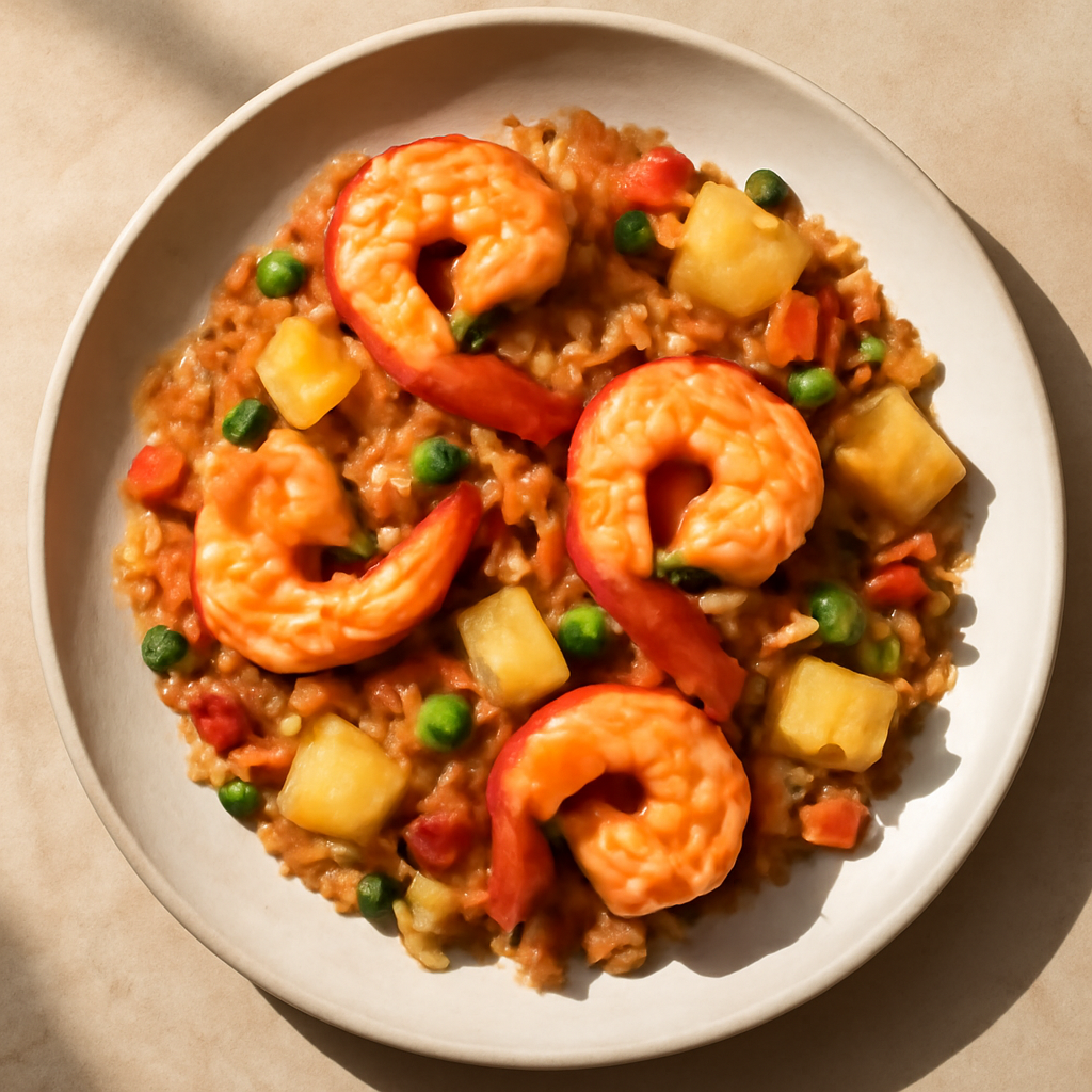 Khao Pad Sapparod (Pineapple Shrimp Fried Rice)