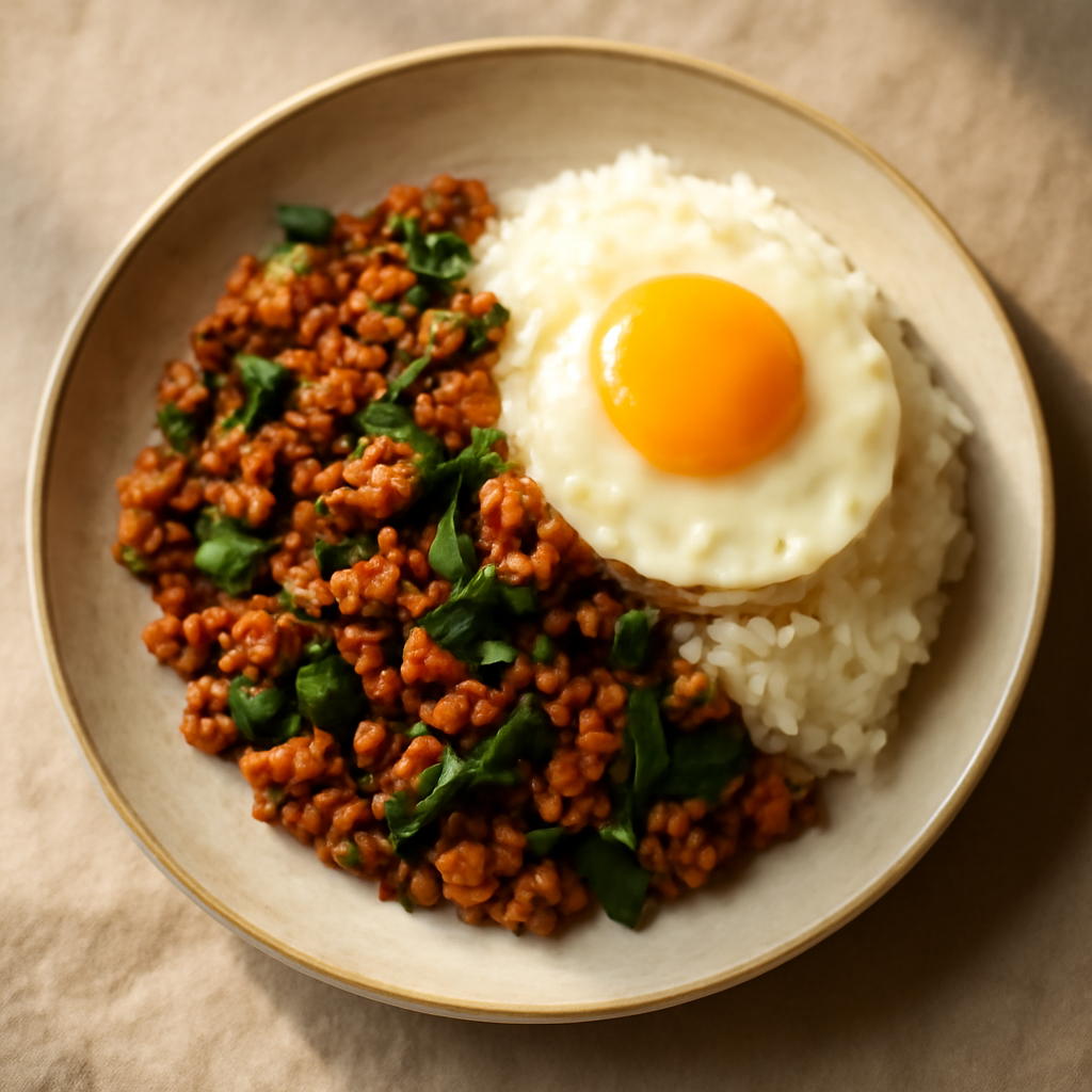 Pad Kra Pao Moo (Thai Basil Pork)