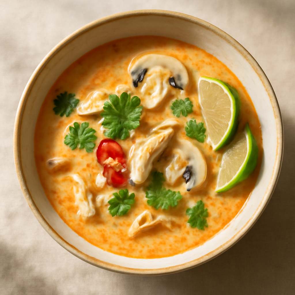Tom Kha Gai (Chicken Coconut Soup)