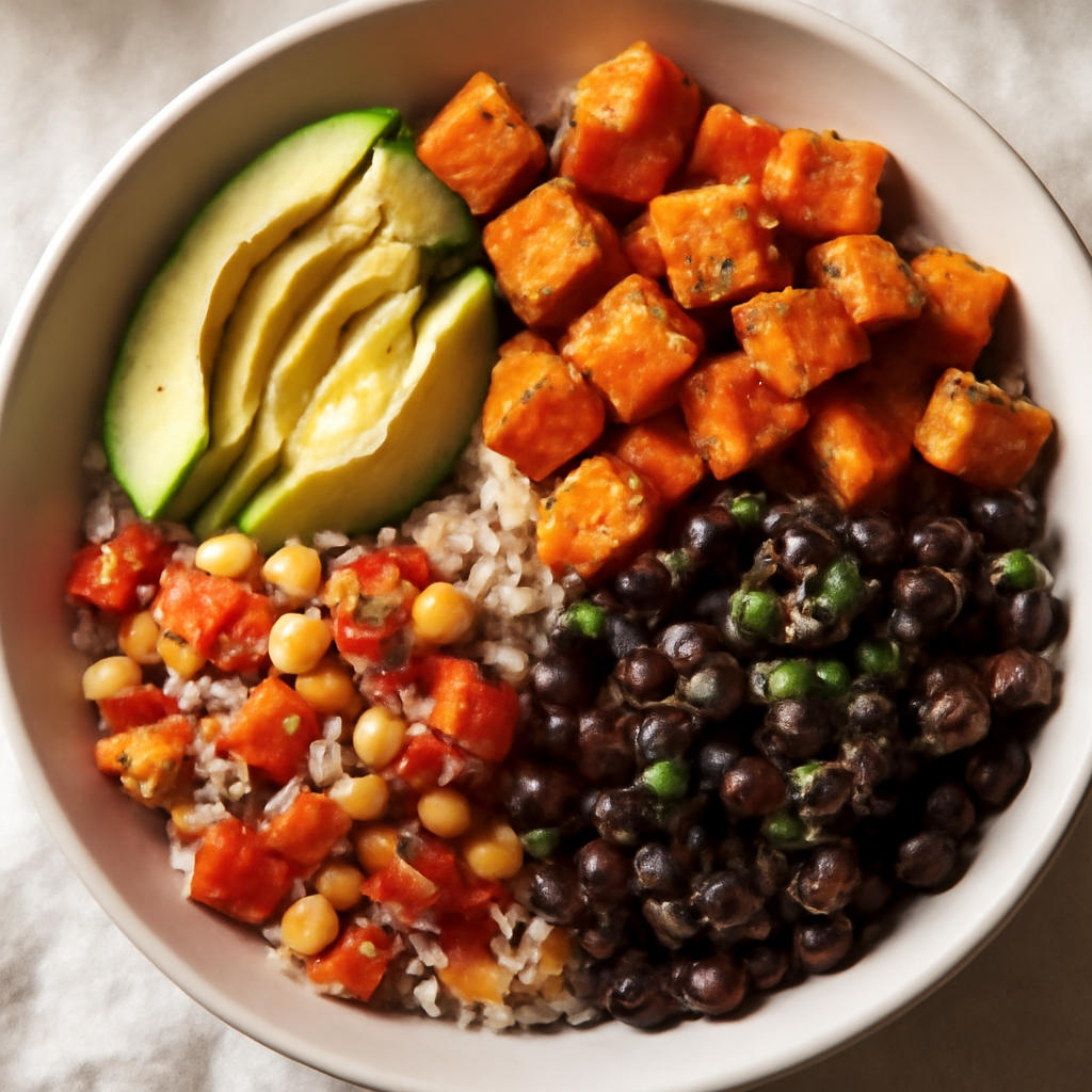Black Bean & Sweet Potato Bowls