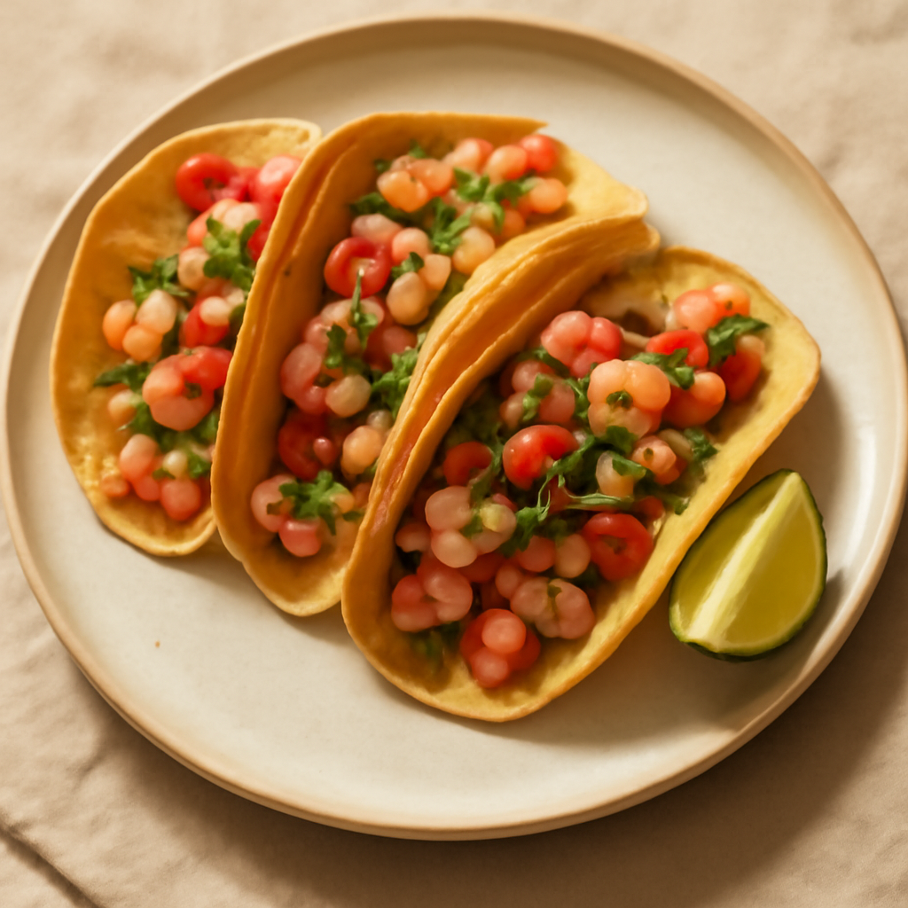 Quick Shrimp Ceviche Tacos