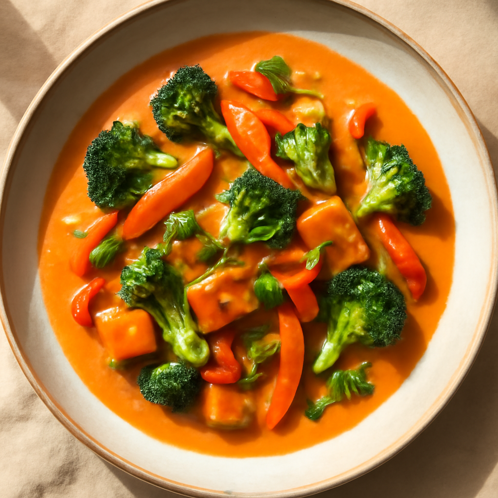 Coconut Red Curry with Vegetables