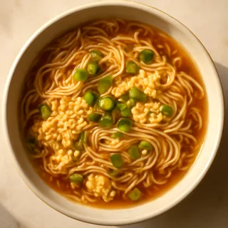 Chinese Egg Drop Noodle Soup