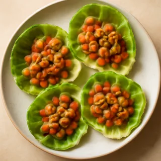 Stir-Fried Chicken and Vegetable Lettuce Wraps (Gluten-Free)