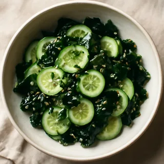 Japanese Cucumber & Wakame Seaweed Salad
