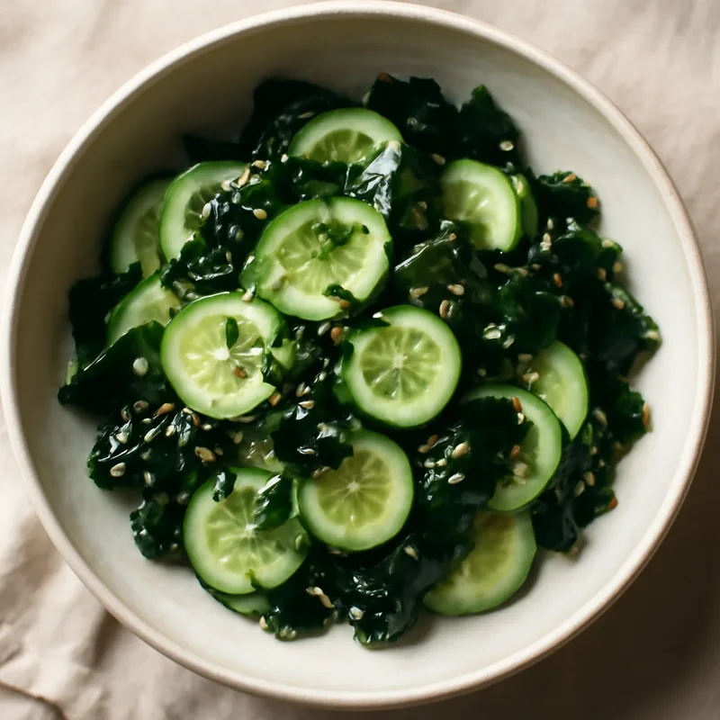 Japanese Cucumber & Wakame Seaweed Salad