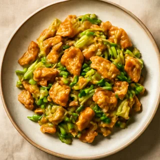 Japanese Keto Chicken & Cabbage Stir-Fry