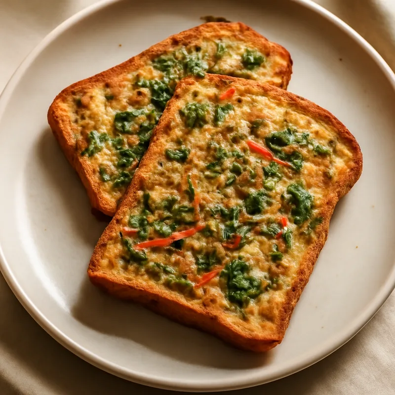 Korean Savory Egg Toasts (Gyeran Jang)