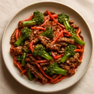 Korean Spicy Beef and Vegetable Stir-Fry (Paleo)