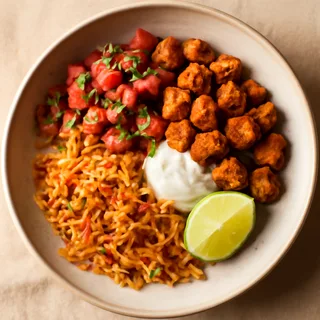 Mexican Chicken and Cabbage Bowl
