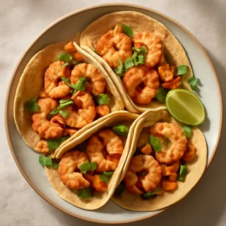 Mexican Shrimp and Corn Tacos