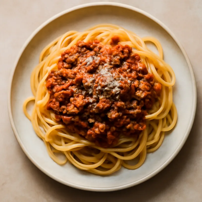 Simple Spaghetti Bolognese