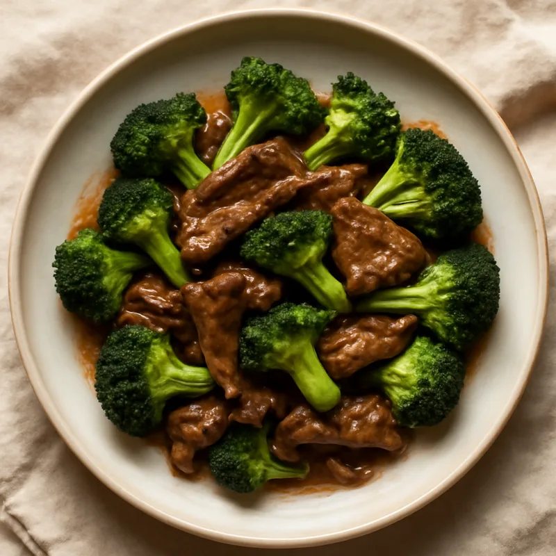 Skillet Beef and Broccoli