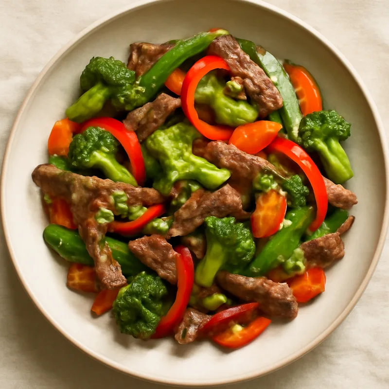 Skillet Beef and Veggie Stir-Fry