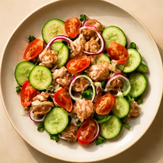 Tuna & Cucumber Salad
