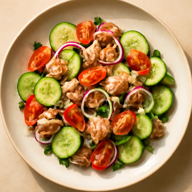 Tuna & Cucumber Salad