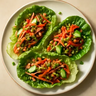 Turkey & Veggie Lettuce Wraps