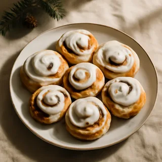 Christmas Morning Cinnamon Rolls