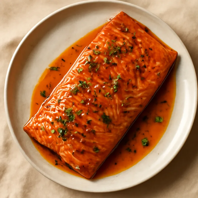 Citrus-Chile Glazed Salmon Side