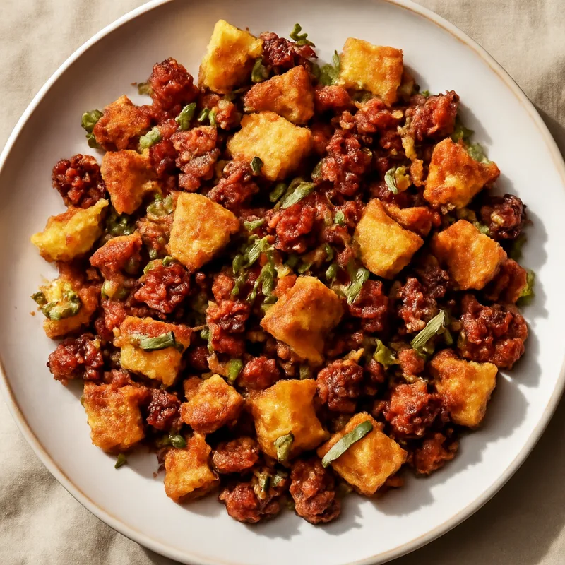 Cornbread and Chorizo Stuffing