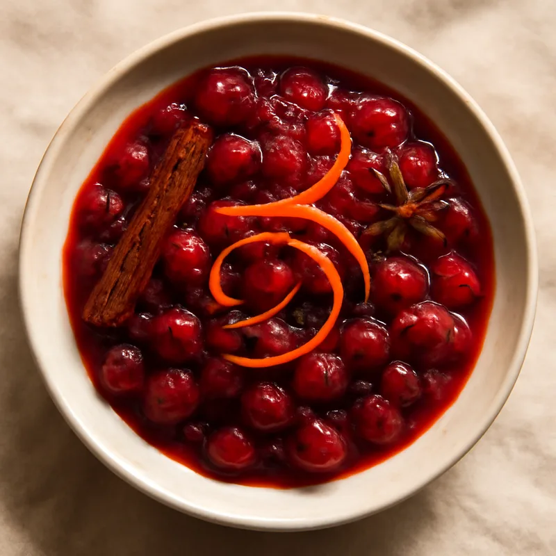 Cranberry-Orange Sauce with Warm Spices
